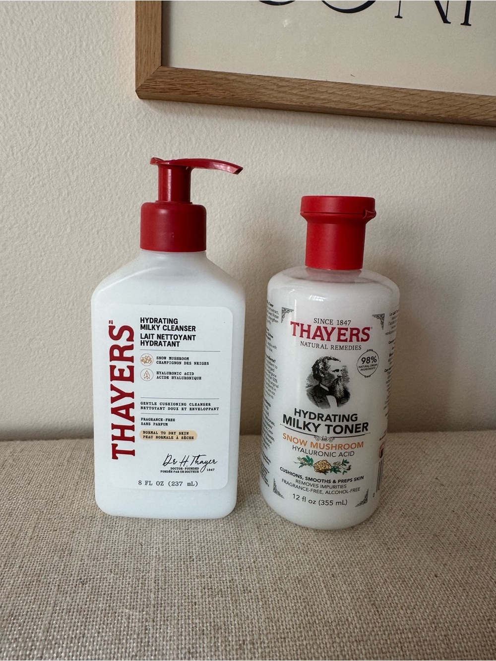 Thayers Hydrating Milky Cleanser & Toner Set